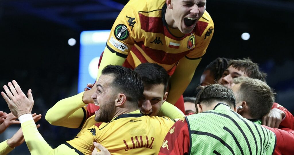 Mecz piłkarski Jagiellonia Białystok kontra Olympiakos Pireus