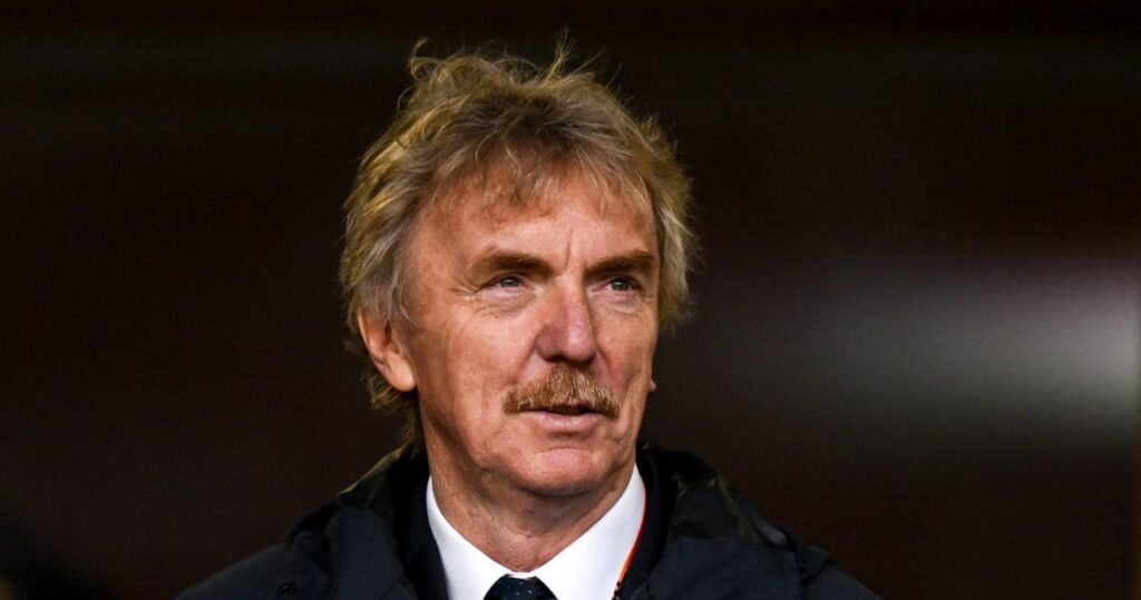 Zbigniew Boniek podczas meczu reprezentacji Polski