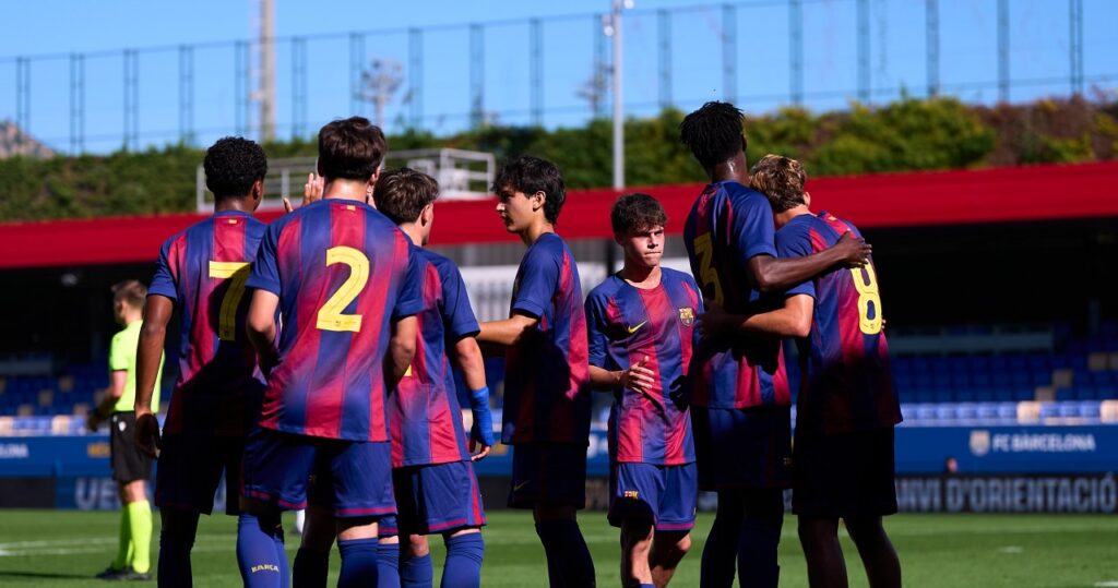 Młodzieżowy mecz piłkarski FC Barcelona