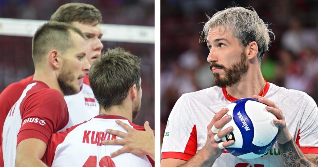 Polscy siatkarze podczas meczu na Mistrzostwach Europy 2026