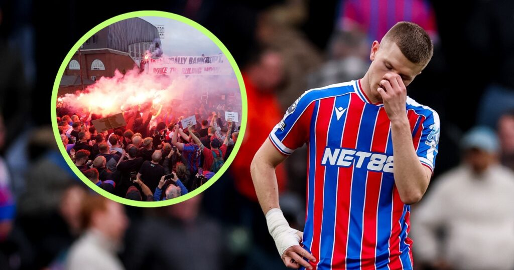 Piłkarze Crystal Palace podczas meczu
