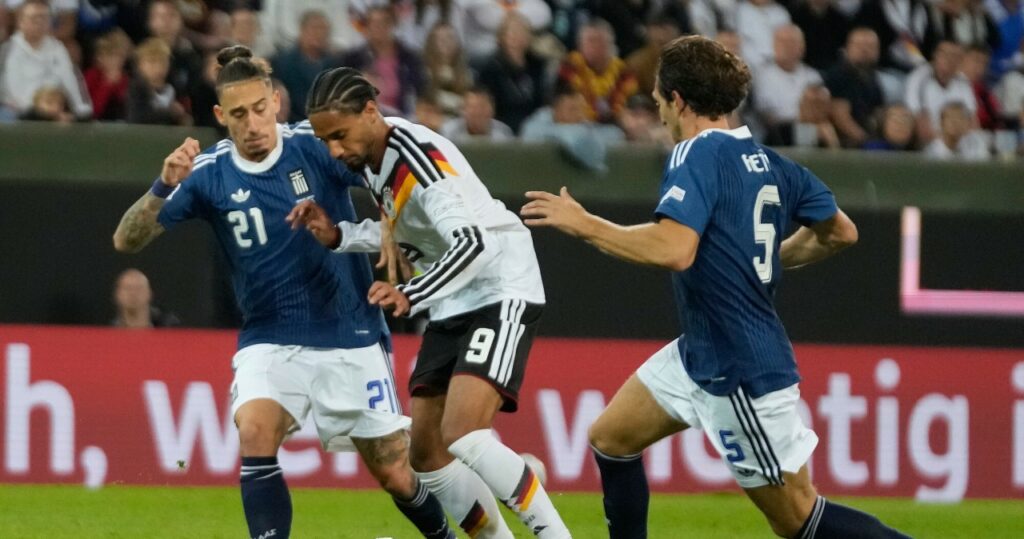 Mecz reprezentacji Niemiec z Grecją w Lidze Narodów UEFA 2026