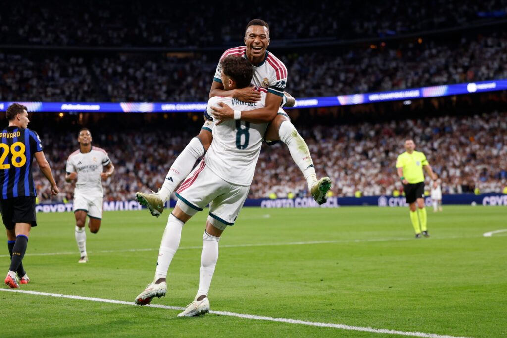 Mecz Real Madryt kontra Inter Mediolan na Santiago Bernabeu