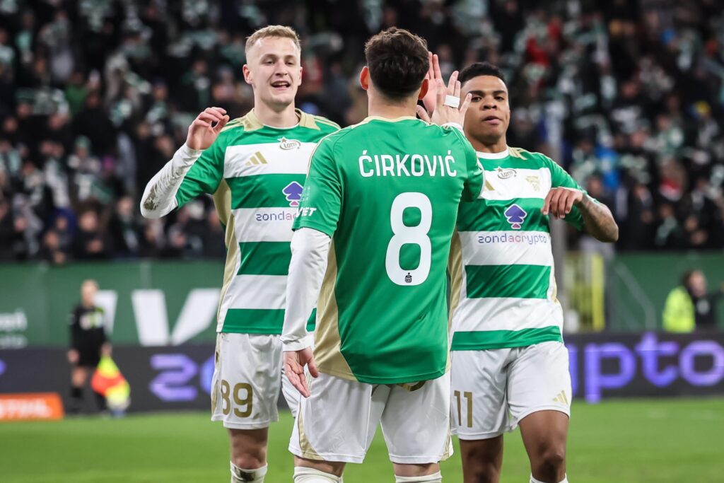 Aleksandar Cirković w barwach Jagiellonii Białystok