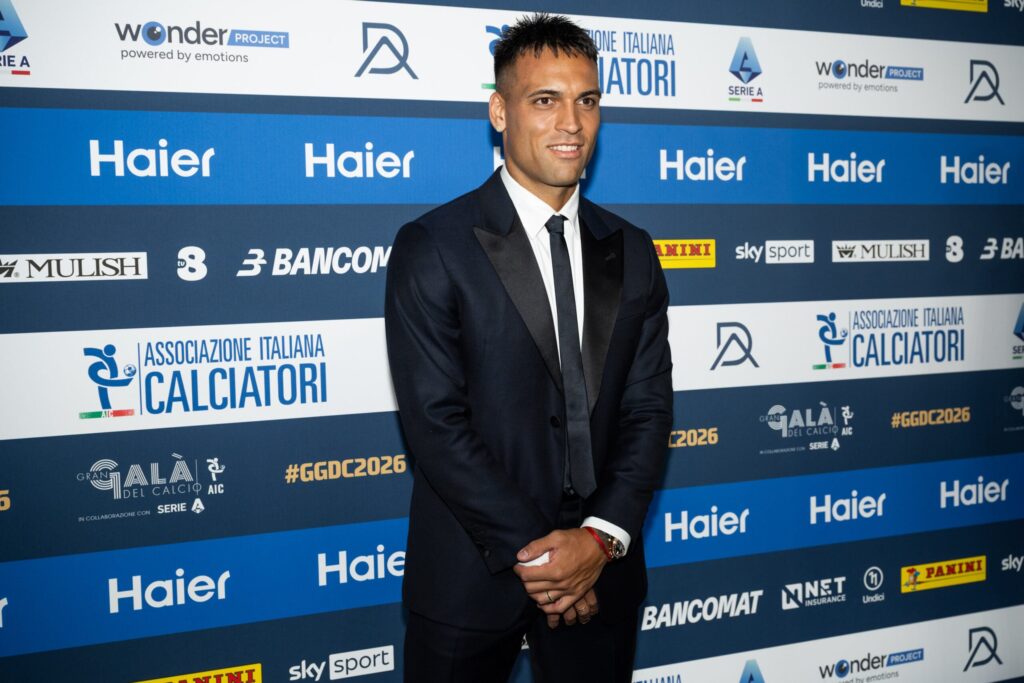 Lautaro Martinez w barwach Interu Mediolan podczas meczu