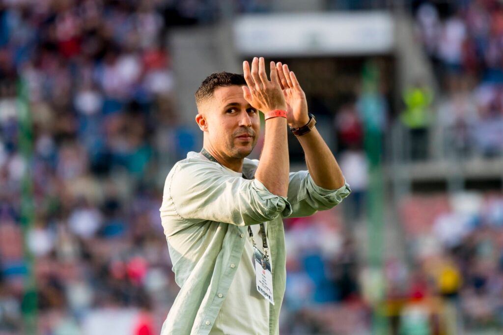 Igor Angulo w barwach Górnika Zabrze podczas meczu Ekstraklasy