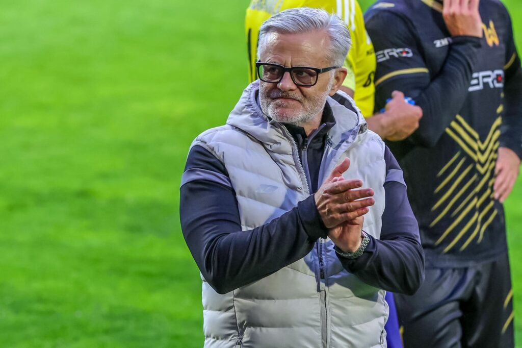 Wojciech Hadaj podczas meczu Legii Warszawa