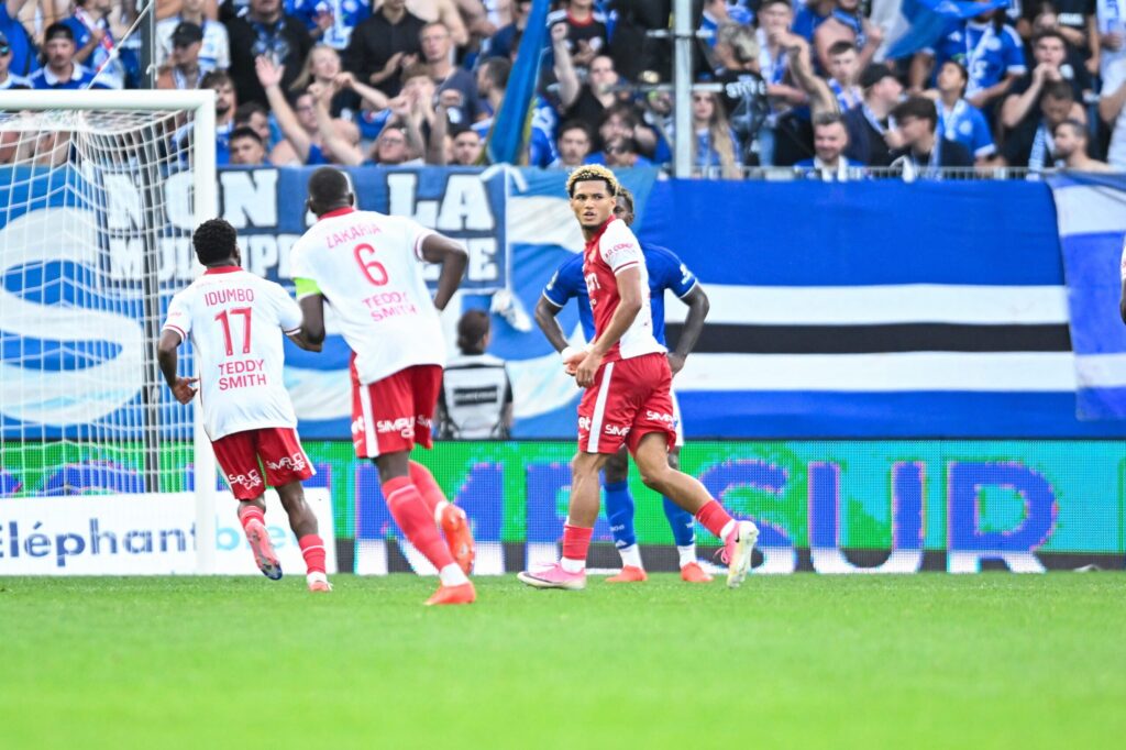 Paris Brunner podczas meczu Ligue 1