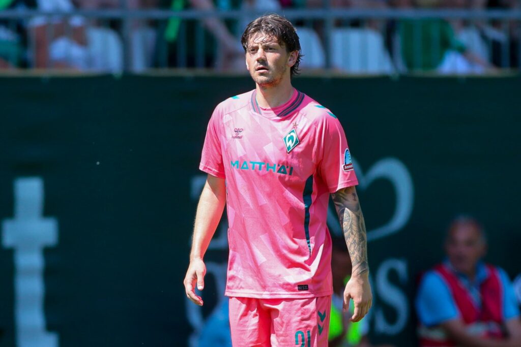 Dawid Kownacki w barwach Werderu Brema