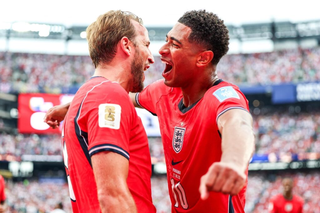 Harry Kane podczas meczu Bayernu Monachium