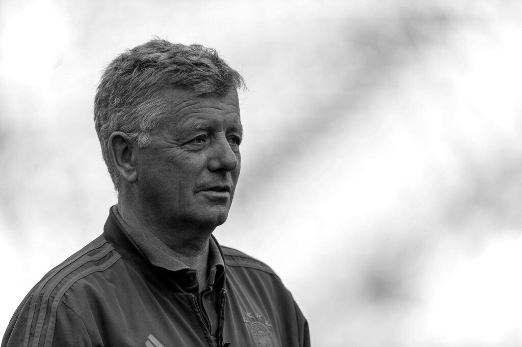 Peter Hermann podczas meczu Bayernu Monachium