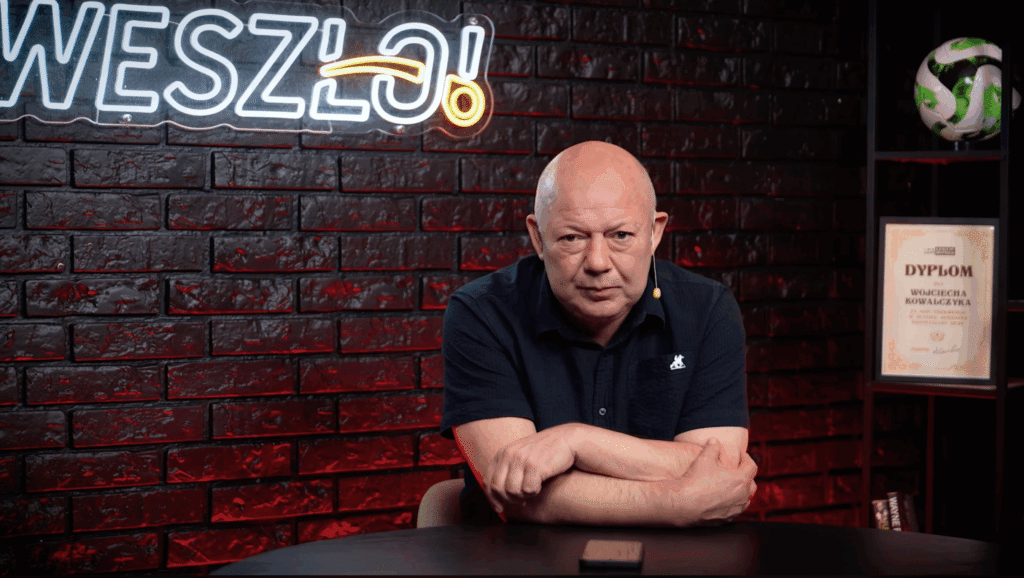Wojciech Kowalczyk podczas programu Kowal Subiektywnie