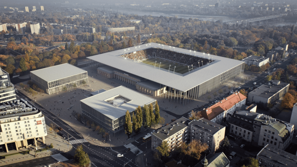 Stadion Polonii Warszawa – wizualizacja nowego obiektu