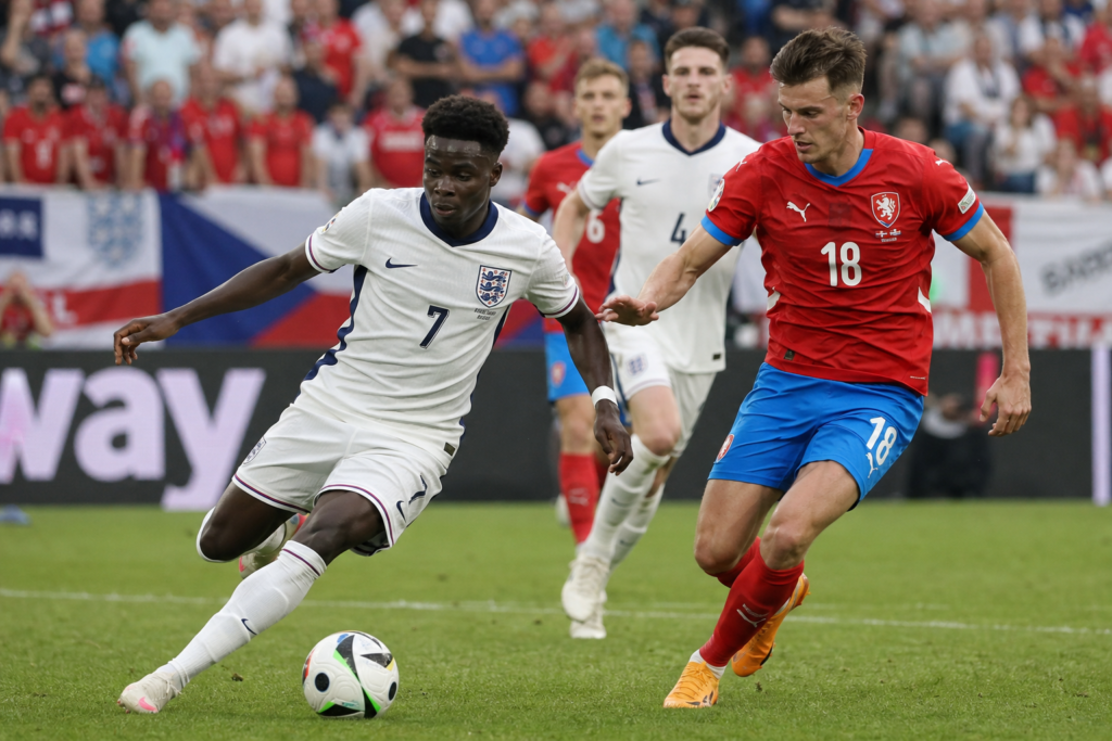 Mecz reprezentacji Anglii z Czechami w Lidze Narodów UEFA 2026