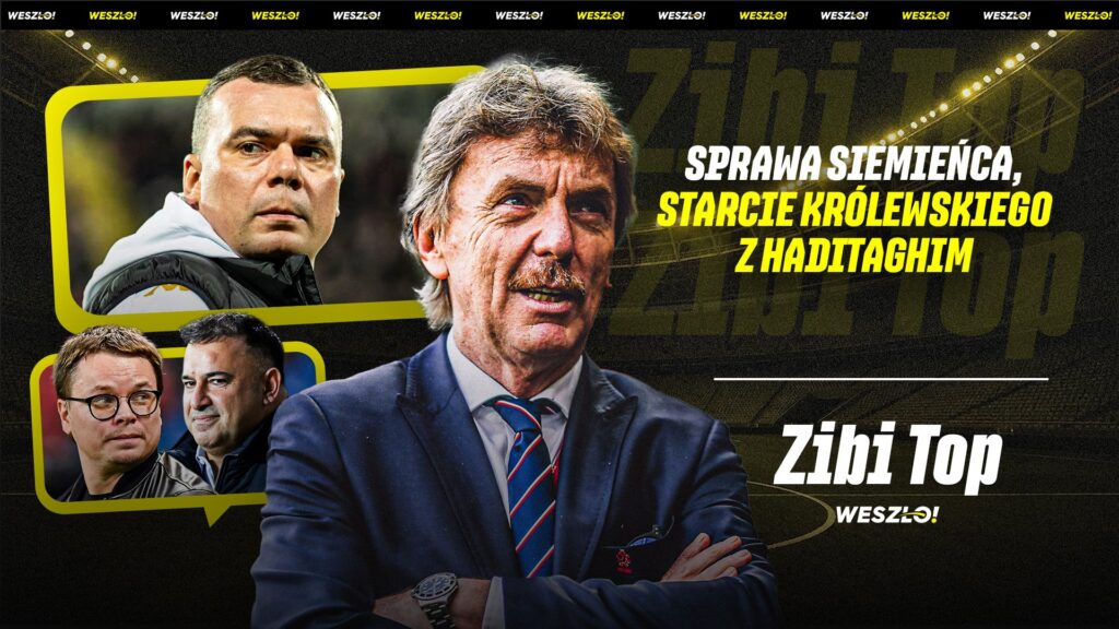 Zbigniew Boniek podczas konferencji prasowej