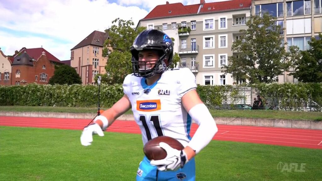 Mecz Panthers Wrocław kontra Vienna Vikings w finale The League Europe