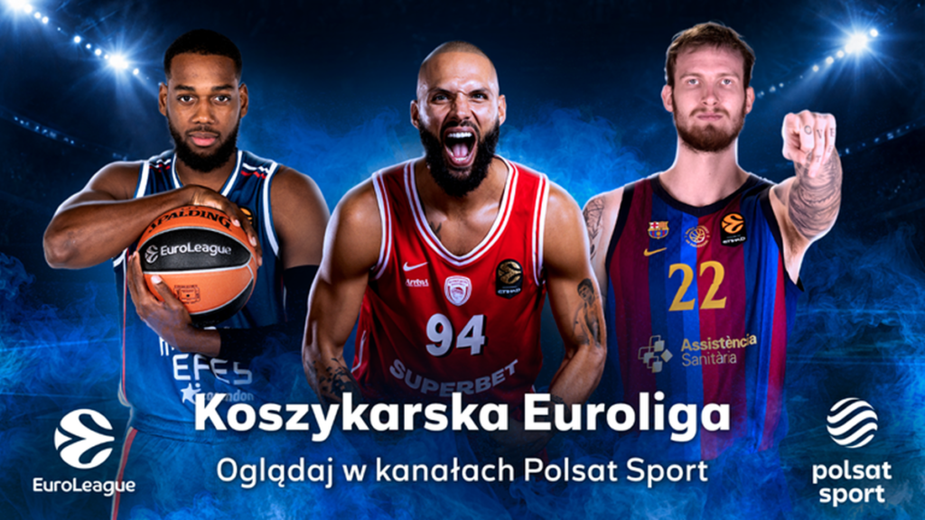Mecz Euroligi FC Barcelona kontra Anadolu Efes z udziałem Balcerowskiego i Loyda