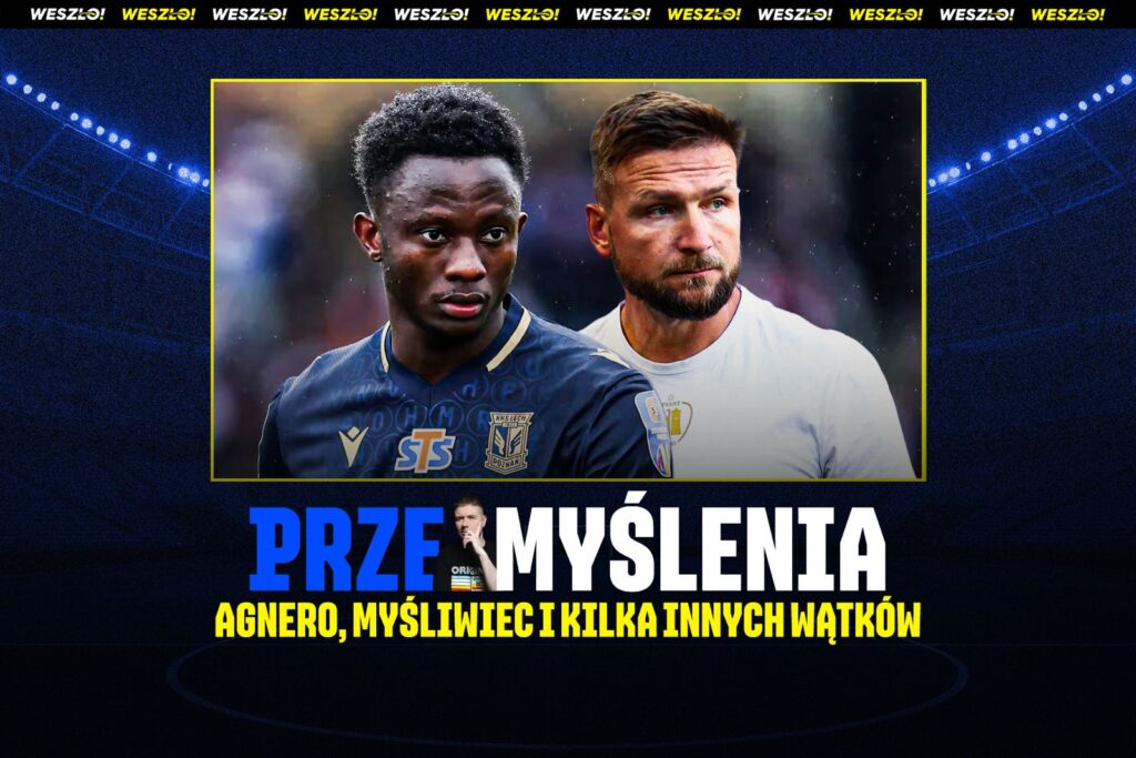 Yannick Agnero podczas meczu Lecha Poznań