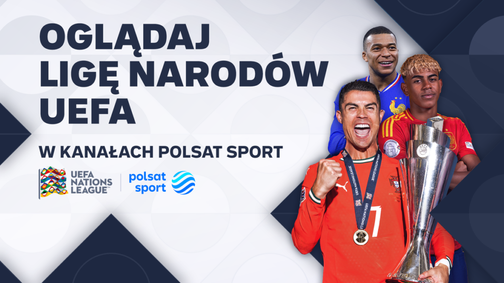 Piłkarze reprezentacji podczas meczu Ligi Narodów UEFA