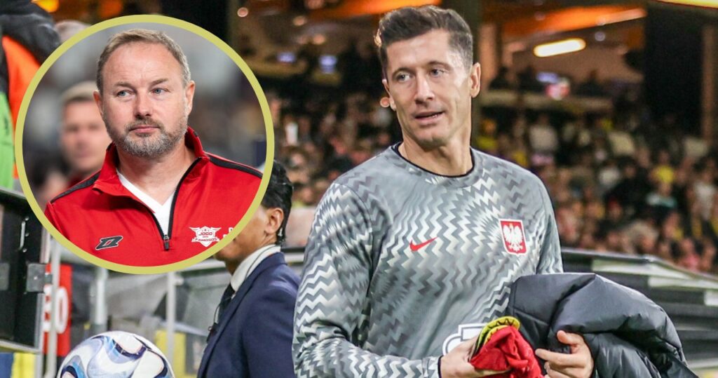 Tomasz Frankowski podczas wywiadu