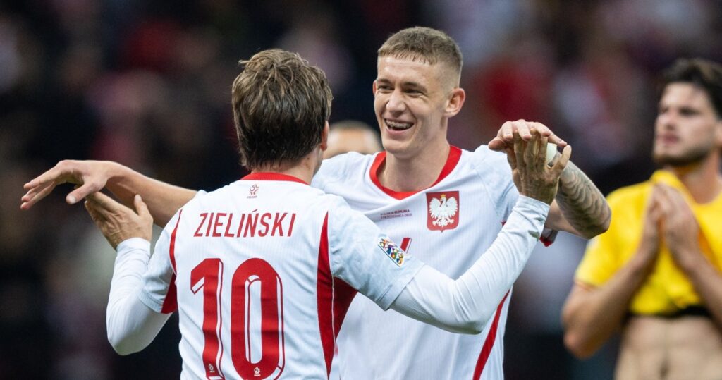 Reprezentacja Polski w meczu Ligi Narodów UEFA