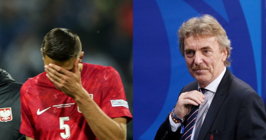 Zbigniew Boniek komentuje mecz reprezentacji Polski