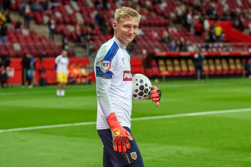 Robert Deziel Junior i Otto Hindrich podczas meczu Legii Warszawa