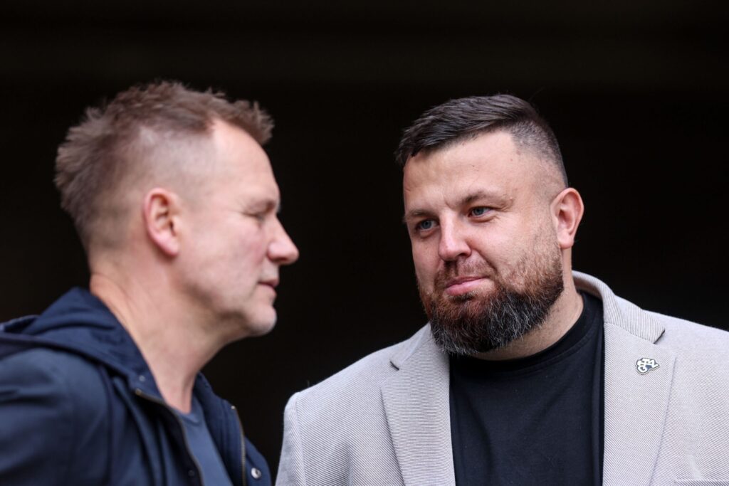 Piłkarze Górnika Zabrze podczas meczu Ekstraklasy