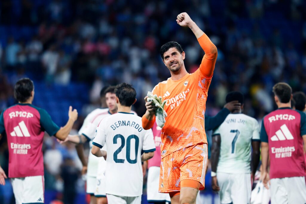 Thibaut Courtois w bramce Realu Madryt