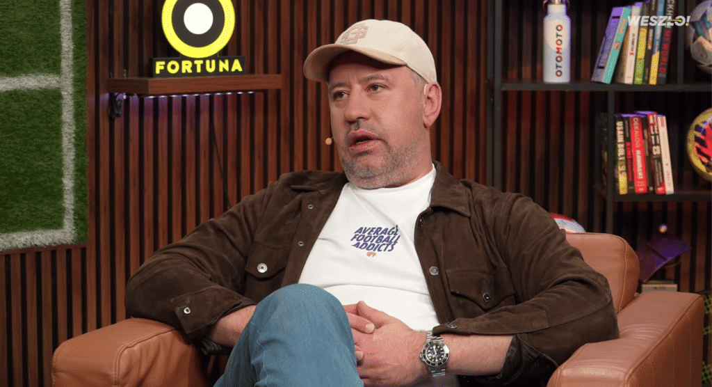 Bogusław Leśnodorski podczas programu Gabinet Prezesa