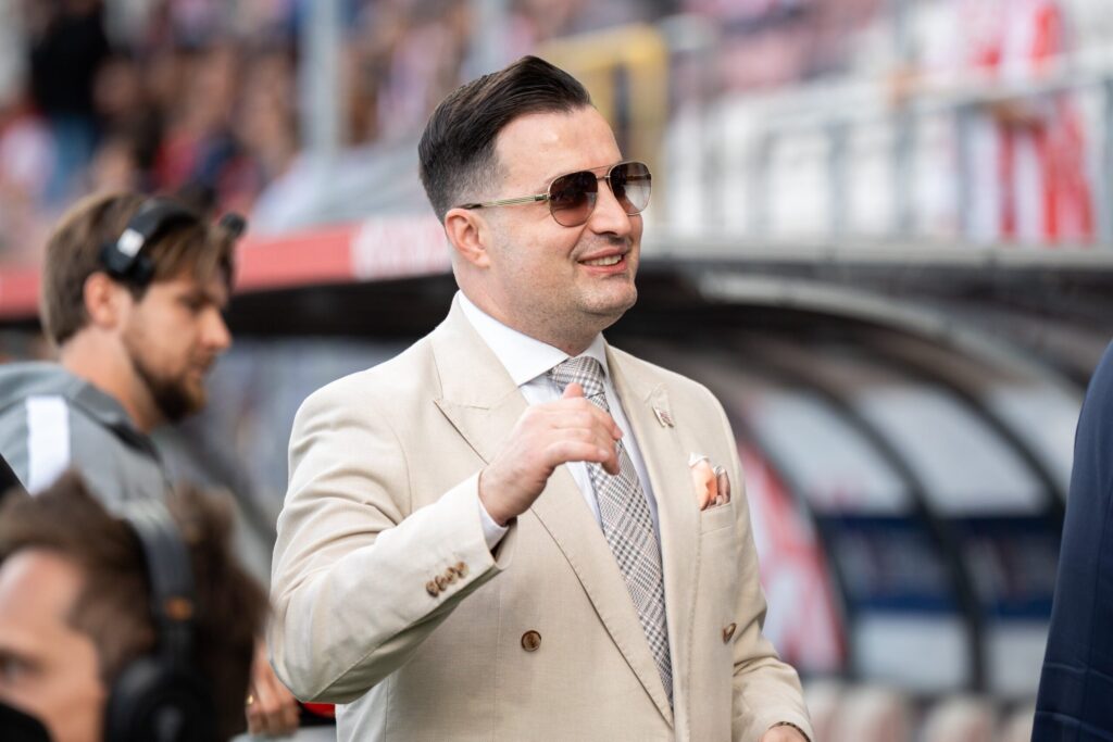 Murat Colak podczas meczu Cracovii