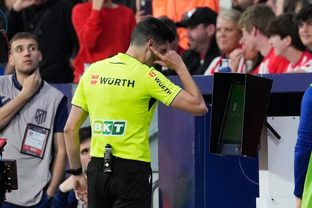 Piłkarze Realu Madryt podczas meczu La Liga